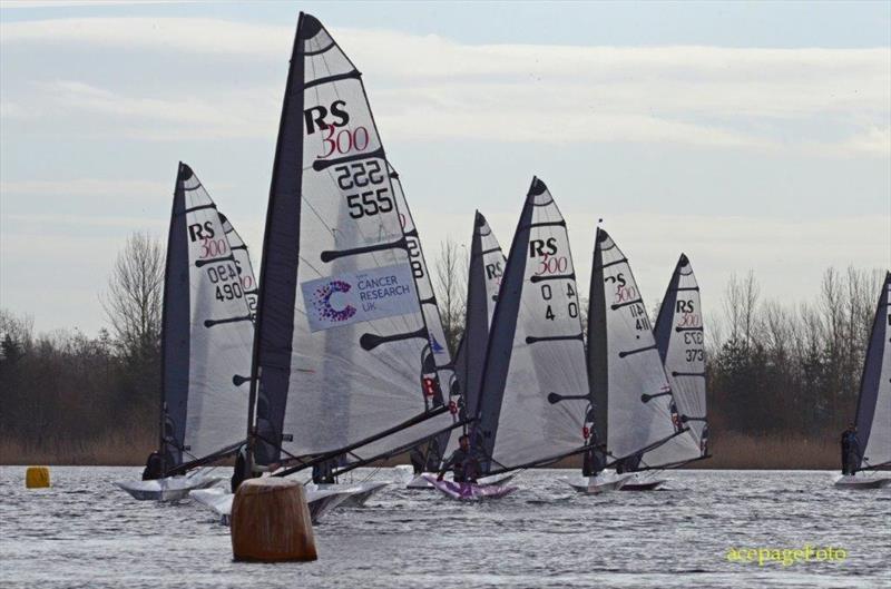 RS300 Spring Championship at Bowmoor photo copyright Derrick Page / Ace Page Foto taken at Bowmoor Sailing Club and featuring the RS300 class