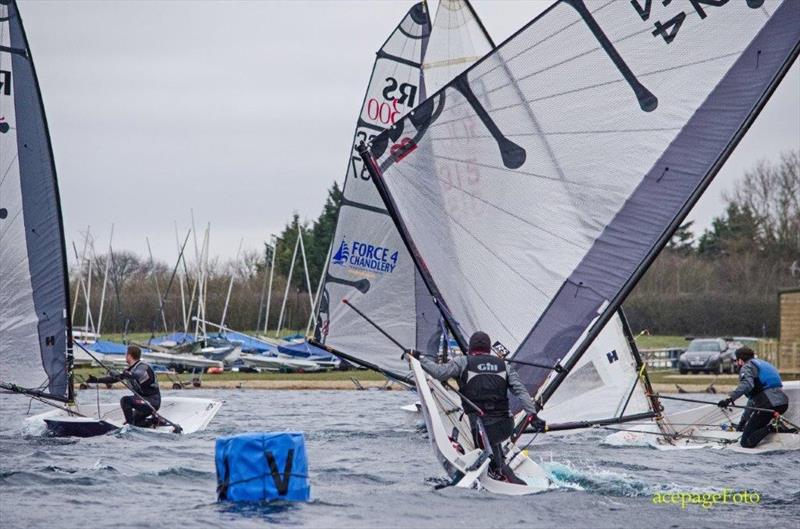 RS300 Spring Championship at Bowmoor photo copyright Derrick Page / Ace Page Foto taken at Bowmoor Sailing Club and featuring the RS300 class