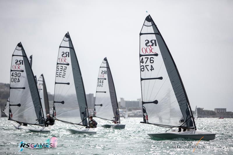 RS300 Nationals day 1 at the RS Games photo copyright Alex & David Irwin / www.sportography.tv taken at Weymouth & Portland Sailing Academy and featuring the RS300 class