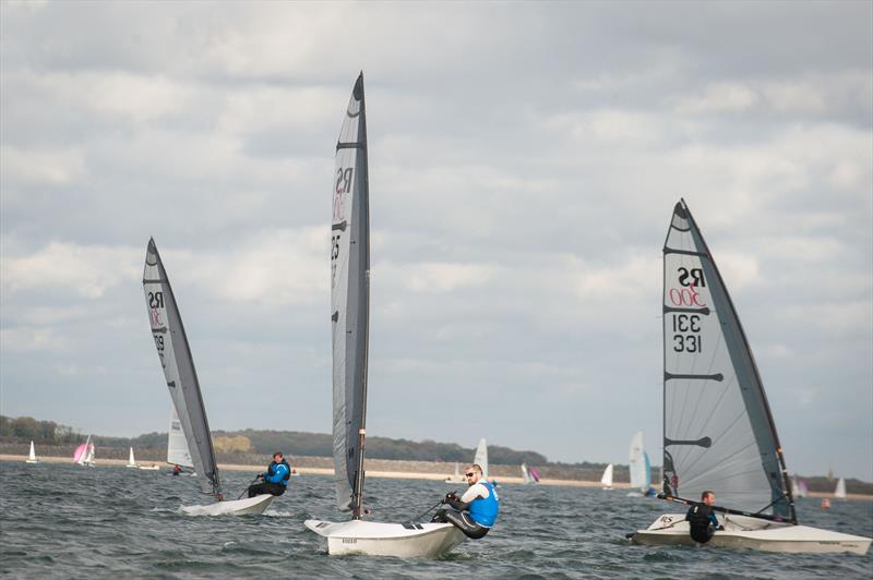 A trio of RS300s in the RS End of Seasons Regatta at Rutland photo copyright Peter Fothergill / www.fothergillphotography.com taken at Rutland Sailing Club and featuring the RS300 class