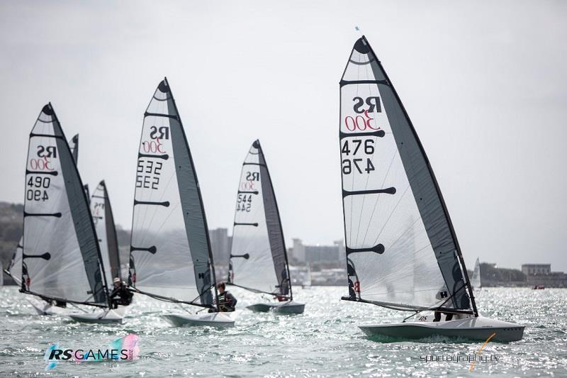 RS300s at the RS Games photo copyright www.Sportography.tv taken at Weymouth & Portland Sailing Academy and featuring the RS300 class