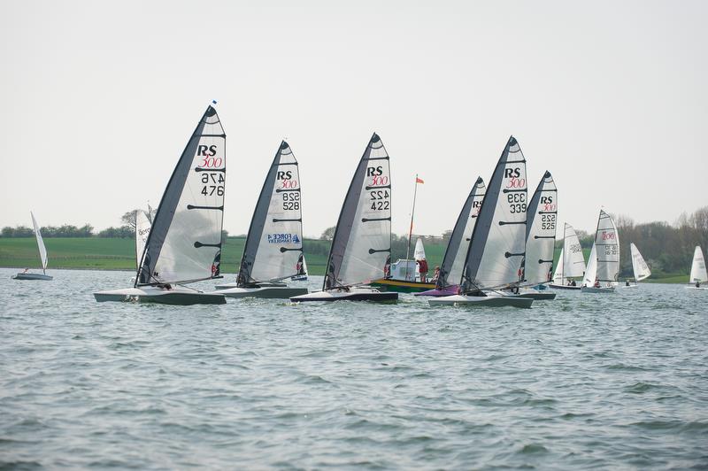 RS300 fleet in action at RS Sprint Championship 2018 - photo © Peter Fothergill