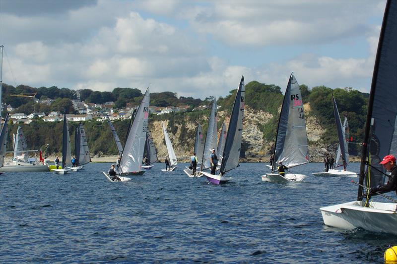 Volvo Noble Marine RS300 National Championships day 3 photo copyright Chris Bilkey taken at Porthpean Sailing Club and featuring the RS300 class