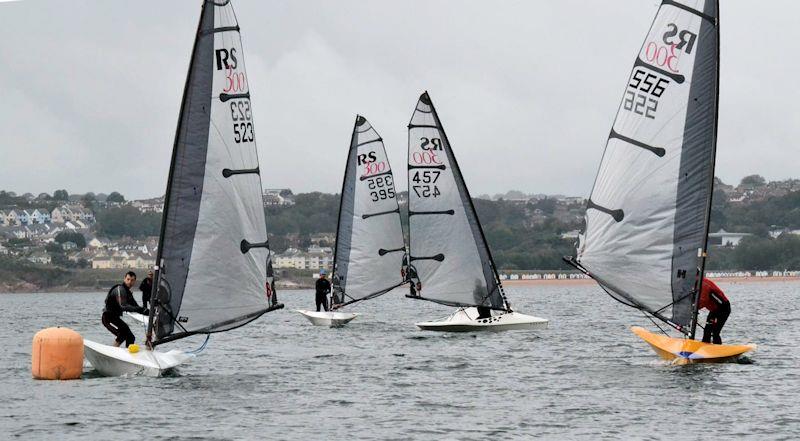 Rooster RS300 open meeting at Paignton photo copyright James Ripley taken at Paignton Sailing Club and featuring the RS300 class