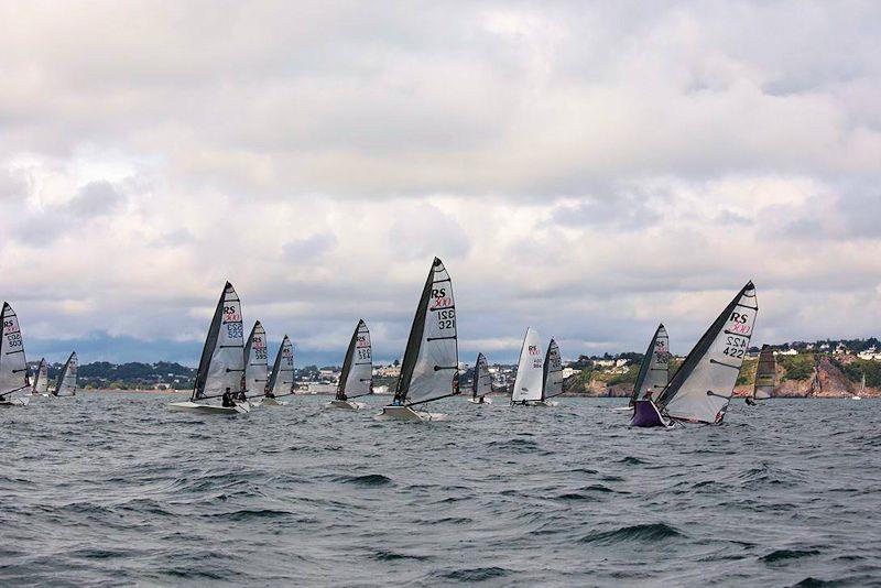 Noble Marine RS300 National Championships at Brixham day 1 photo copyright Gareth Fudge / www.boatographic.co.uk taken at Brixham Yacht Club and featuring the RS300 class