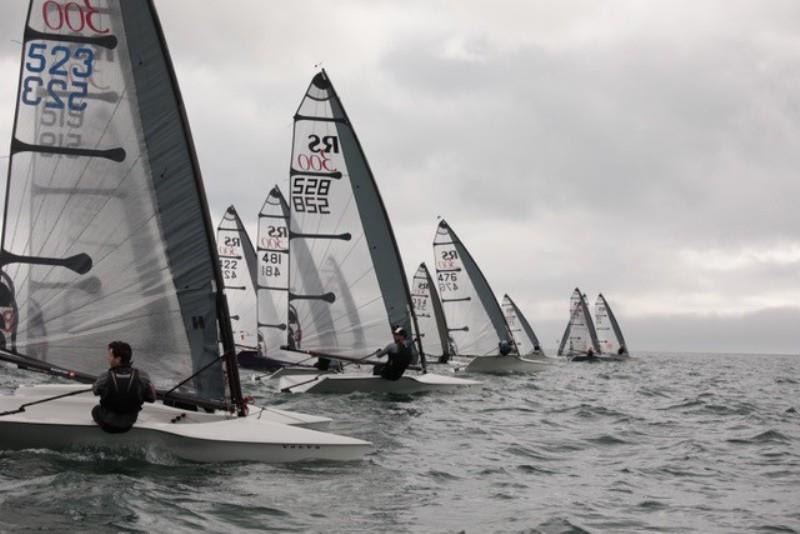 2021 Noble Marine Allen RS100 Nationals, day 1 photo copyright Gareth Fudge taken at Brixham Yacht Club and featuring the RS300 class