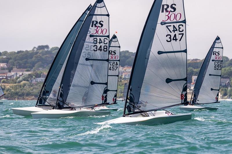 Day 1 of the Noble Marine Allen RS300 National Championships at Weymouth (part of the RS Games) photo copyright Phil Jackson / Digital Sailing taken at Weymouth & Portland Sailing Academy and featuring the RS300 class