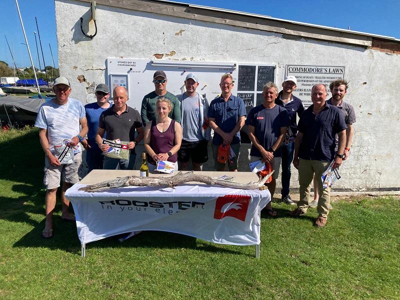 RS300 Rooster National Tour 2023 prizegiving photo copyright Dan Vincent taken at Stokes Bay Sailing Club and featuring the RS300 class