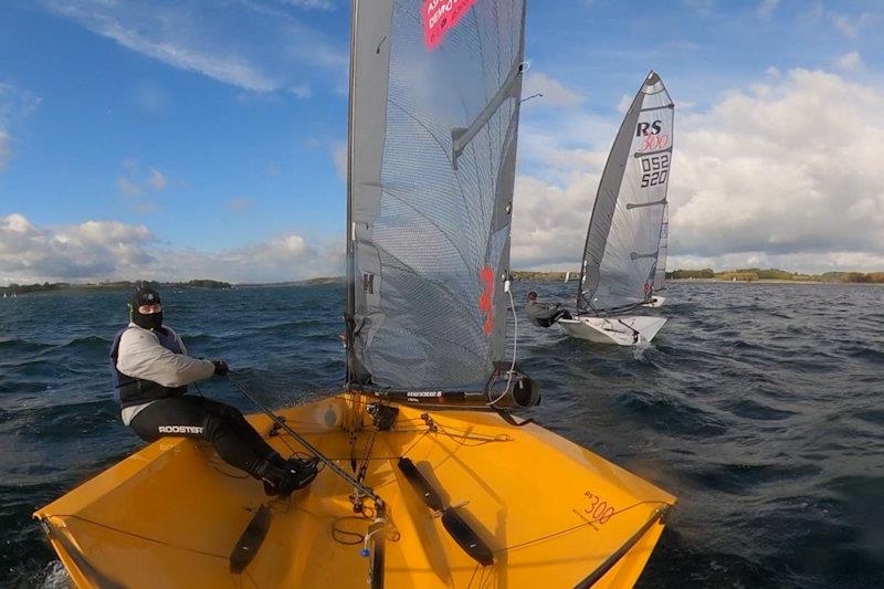 Bottom mark in race 5 - RS300 End of Seasons and Inlands at Rutland photo copyright Pete Mackin taken at Rutland Sailing Club and featuring the RS300 class