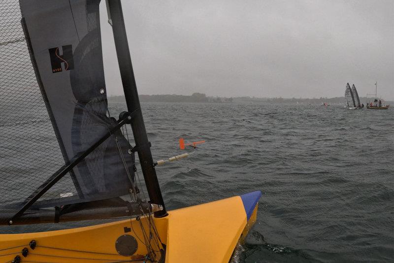 Pete's view of race 1 start - RS300 End of Seasons and Inlands at Rutland photo copyright Pete Mackin taken at Rutland Sailing Club and featuring the RS300 class