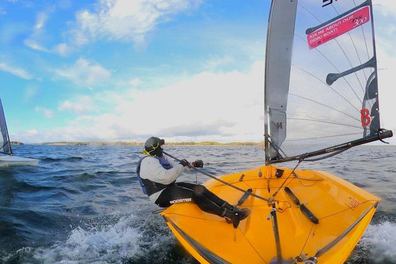 Getting rolled - RS300 End of Seasons and Inlands at Rutland photo copyright Pete Mackin taken at Rutland Sailing Club and featuring the RS300 class