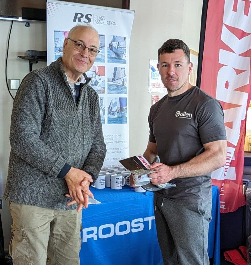 Richard Hanby wins the Rooster National Tour event 2 and Harken RS Sprints Regatta at Rutland photo copyright Mark Harrison taken at Rutland Sailing Club and featuring the RS300 class