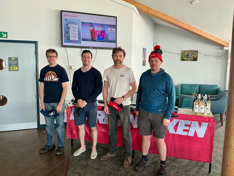 RS300 winners in the Harken Sprints 2026 at Rutland photo copyright Laurie Callaghan taken at Rutland Sailing Club and featuring the RS300 class