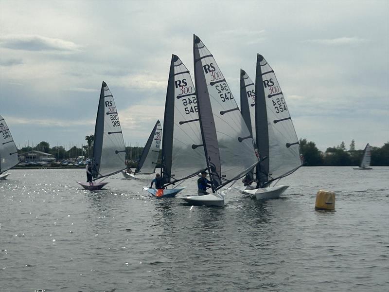 300s downwind - Whitefriars RS300 Open Meeting at Whitefriars Sailing Club - photo © Ben Heppenstall