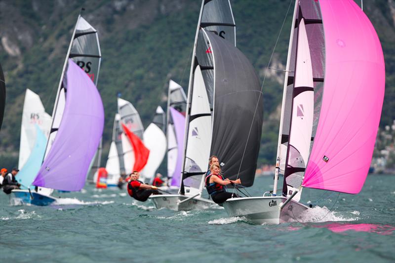 Gill RS Europeans and Eurocup at Riva del Garda day 1 photo copyright Paul Wyeth / www.pwpictures.com taken at Fraglia Vela Riva and featuring the RS400 class