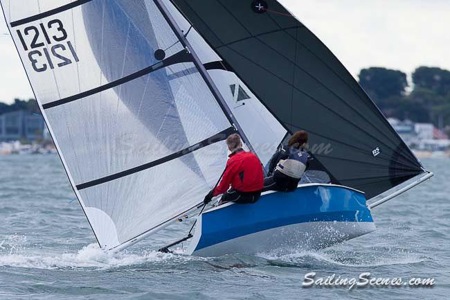 Poole Week 2014 photo copyright David Harding / www.sailingscenes.com taken at Parkstone Yacht Club and featuring the RS400 class