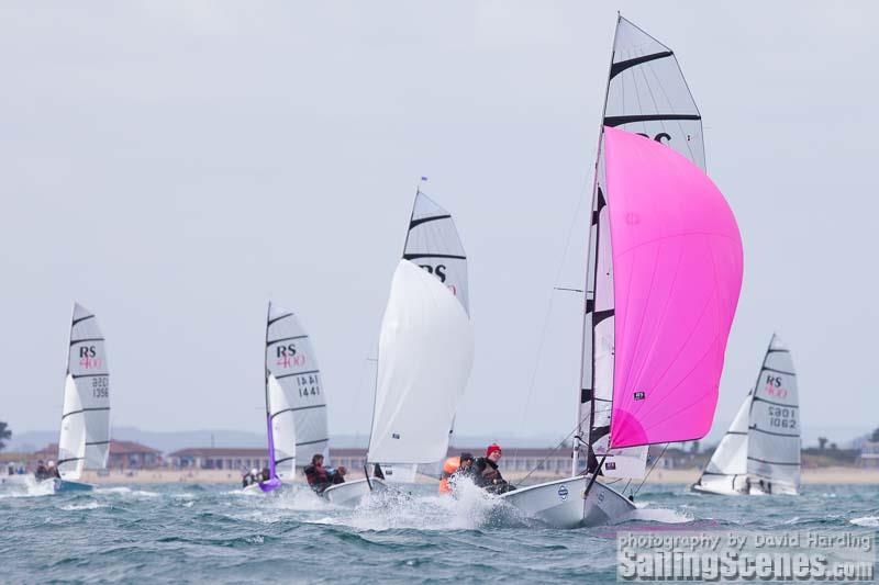 RS Southern Champs at Parkstone photo copyright David Harding / www.sailingscenes.co.uk taken at Parkstone Yacht Club and featuring the RS400 class