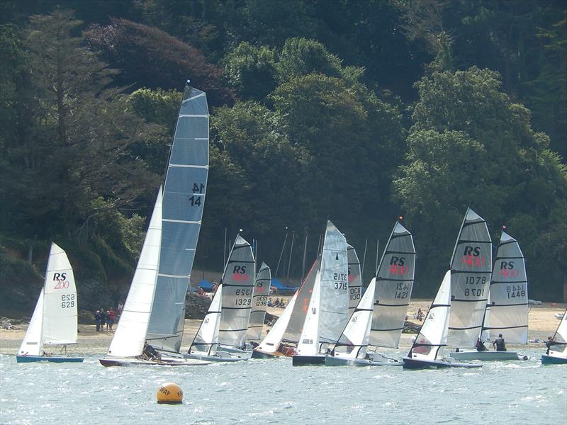 The Fast Handicap fleet during the Salcombe Yacht Club Regatta 2015 - photo © Malcolm Mackley