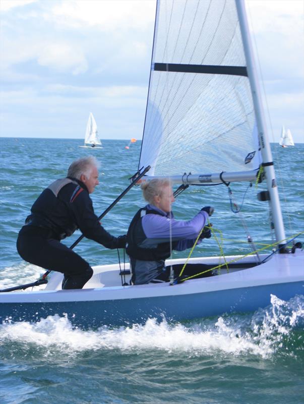 Keith Bedborough and Kirsty Higgins at Aberdeen & Stonehaven  photo copyright Rebecca Park taken at Aberdeen & Stonehaven Yacht Club and featuring the RS400 class