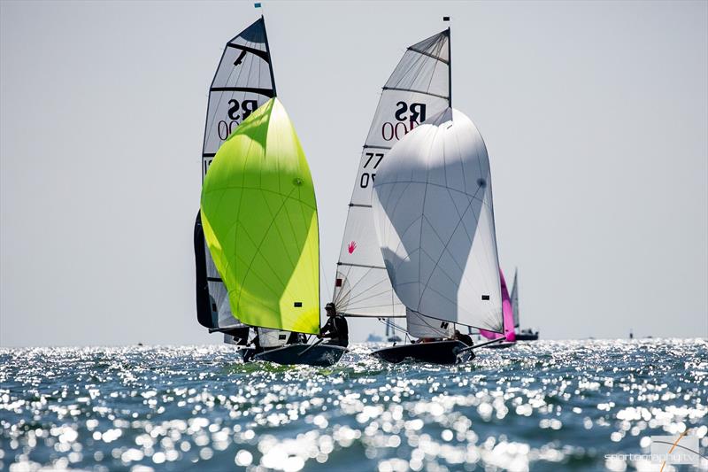 Volvo Noble Marine RS400 Nationals at Hayling Island photo copyright Alex Irwin / www.sportography.tv taken at Hayling Island Sailing Club and featuring the RS400 class