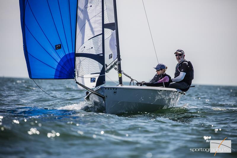 Volvo Noble Marine RS400 Nationals at Hayling Island photo copyright Alex Irwin / www.sportography.tv taken at Hayling Island Sailing Club and featuring the RS400 class