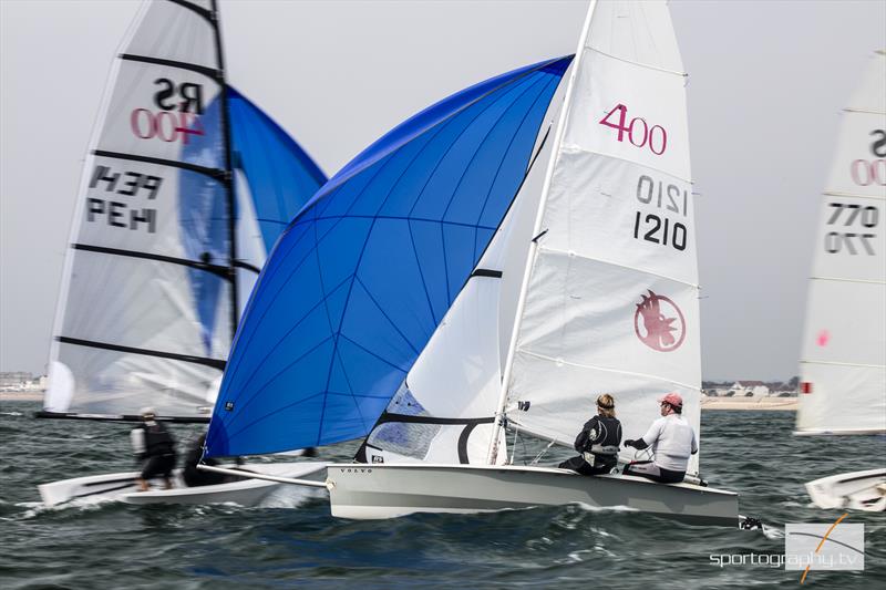 Volvo Noble Marine RS400 Nationals at Hayling Island photo copyright Alex Irwin / www.sportography.tv taken at Hayling Island Sailing Club and featuring the RS400 class