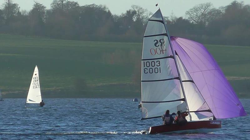 Blithfield Barrel Series Round 2 photo copyright Peter Slack taken at Blithfield Sailing Club and featuring the RS400 class