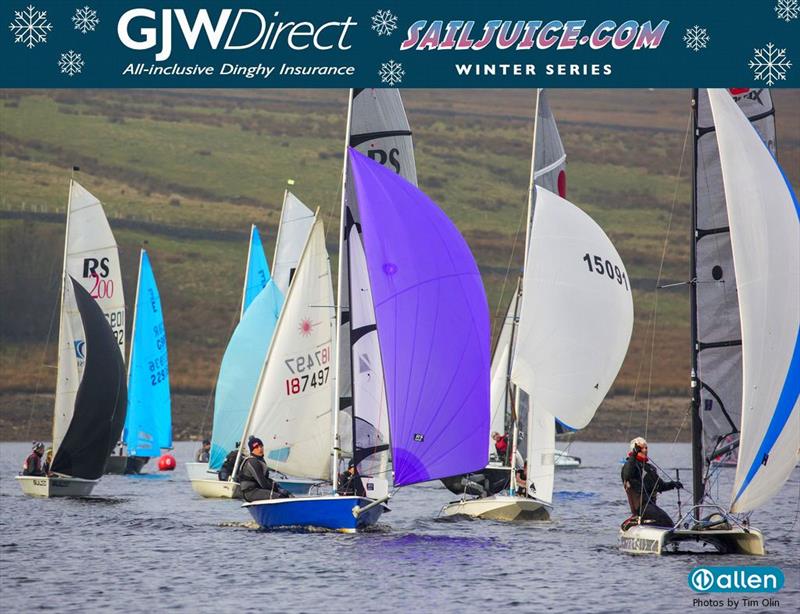 GJW Direct SailJuice Winter Series Brass Monkey photo copyright Tim Olin / www.olinphoto.co.uk taken at Yorkshire Dales Sailing Club and featuring the RS400 class