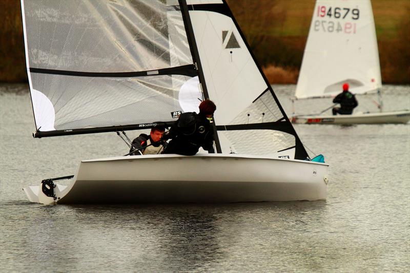 Leigh & Lowton Tipsy Icicle Series day 4 photo copyright Gerard van Den Hoek taken at Leigh & Lowton Sailing Club and featuring the RS400 class