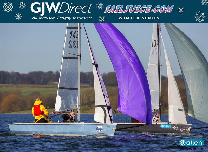 Ian Walker & Keith Bedborough win the John Merricks Tiger Trophy - GJW Direct Sailjuice Winter Series Round 6 - photo © Tim Olin / www.olinphoto.co.uk