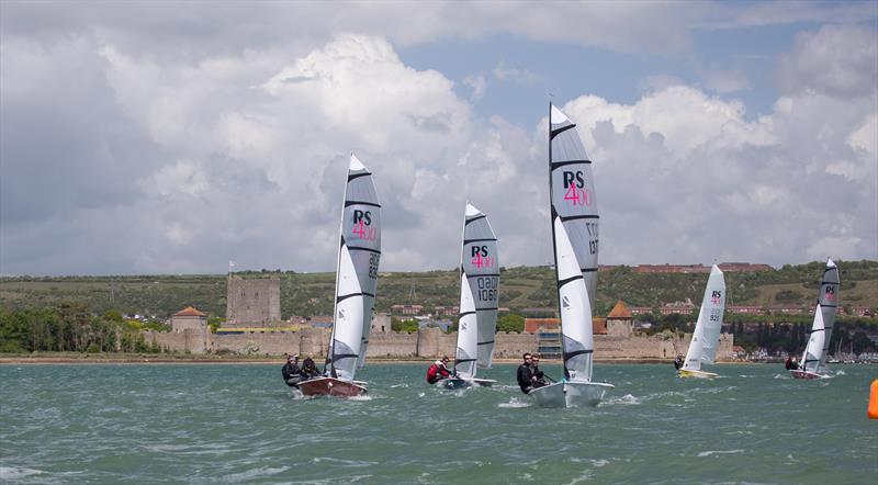 Rooster RS400 Southern Tour at Portchester photo copyright Ross Underwood taken at Portchester Sailing Club and featuring the RS400 class