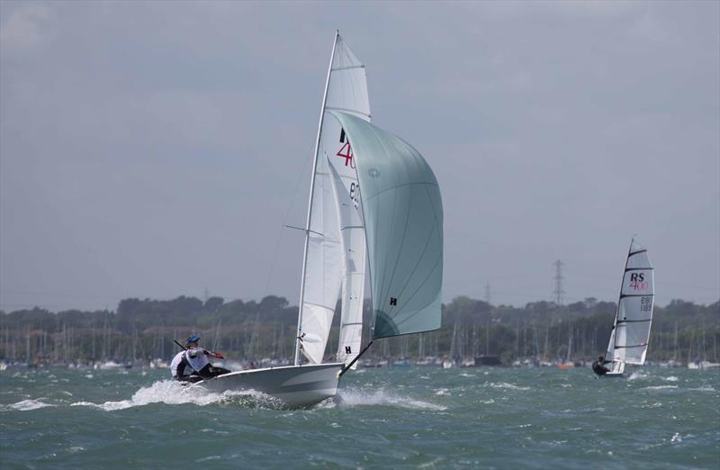 Rooster RS400 Southern Tour at Portchester photo copyright Ross Underwood taken at Portchester Sailing Club and featuring the RS400 class