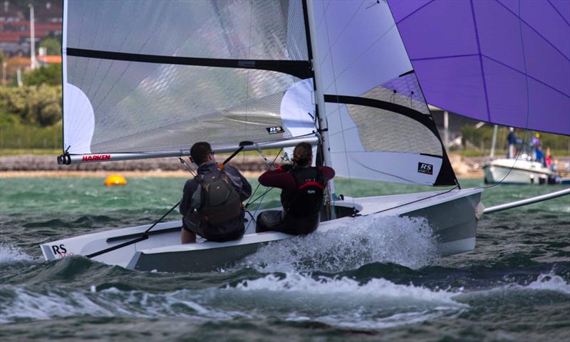 Rooster RS400 Southern Tour at Portchester photo copyright Ross Underwood taken at Portchester Sailing Club and featuring the RS400 class