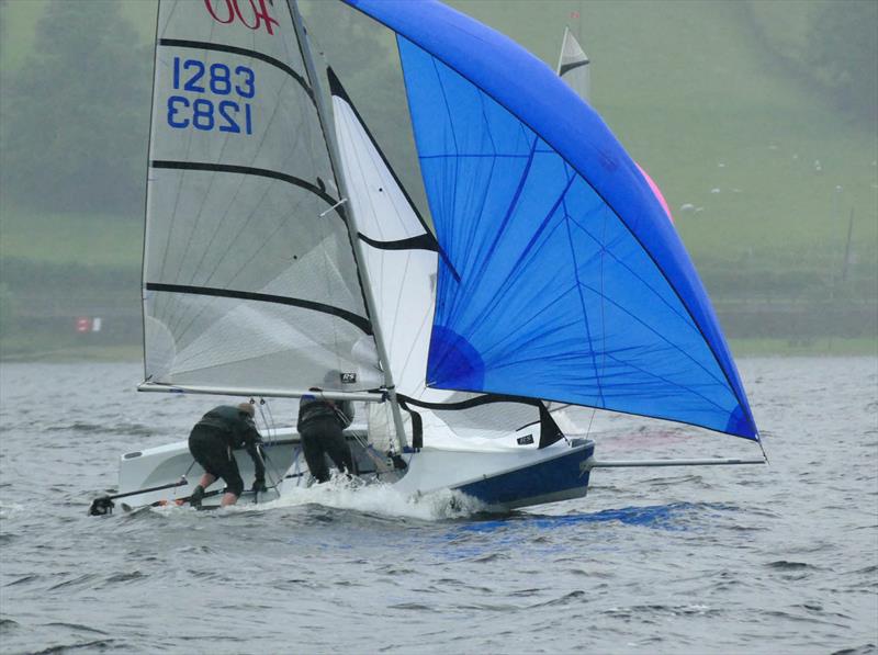 RS400s at Bala photo copyright John Hunter taken at Bala Sailing Club and featuring the RS400 class