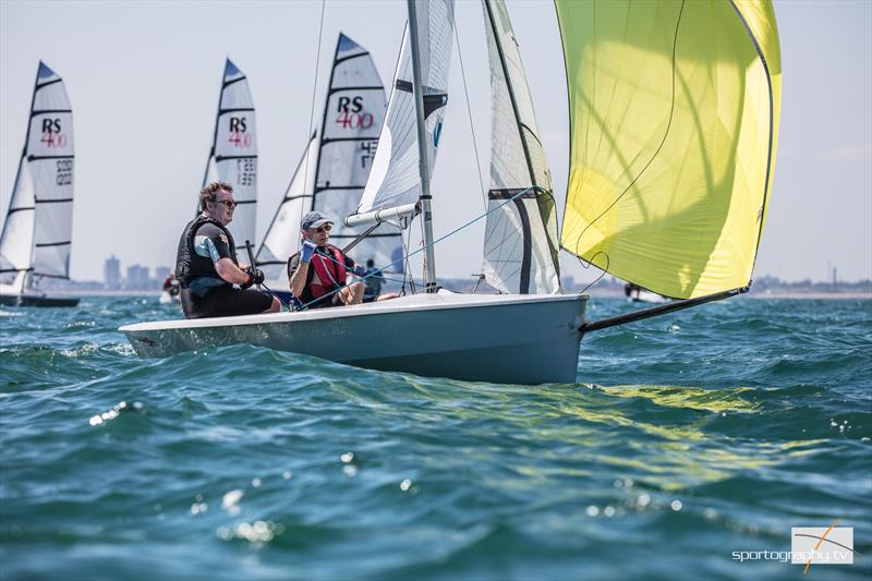 RS Sailing Summer Championships at Hayling Island photo copyright Alex Irwin / www.sportography.tv taken at Hayling Island Sailing Club and featuring the RS400 class