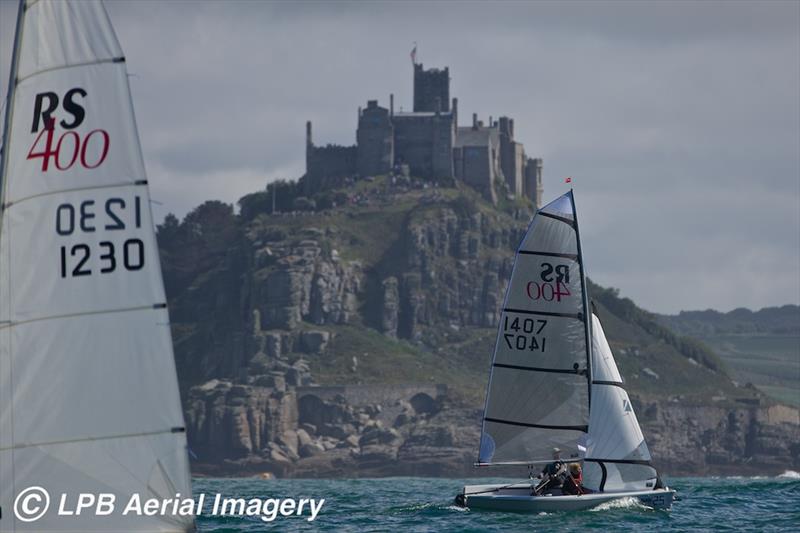 RS400s at Mount's Bay - photo © LPB Aerial Imagery