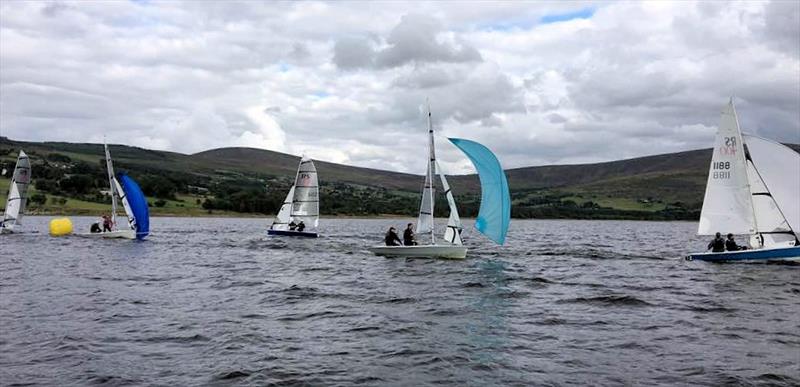 Irish RS400 Inlands at Blessington photo copyright Kevin Brazel taken at Blessington Sailing Club and featuring the RS400 class