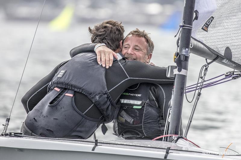 Jon Gorringe and Oli Wells win the Volvo Noble Marine RS400 Nationals - photo © Alex Irwin / www.sportography.tv