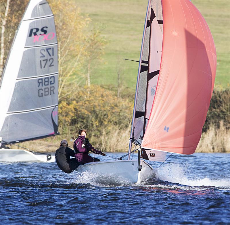 Leigh & Lowton Revett Series day 1 photo copyright Gerard Van den Hoek taken at Leigh & Lowton Sailing Club and featuring the RS400 class