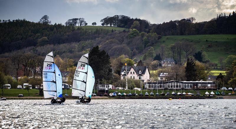 Great North Asymmetric Challenge 2018 photo copyright Peter Mackin / www.pdmphoto.co.uk taken at Bassenthwaite Sailing Club and featuring the RS400 class