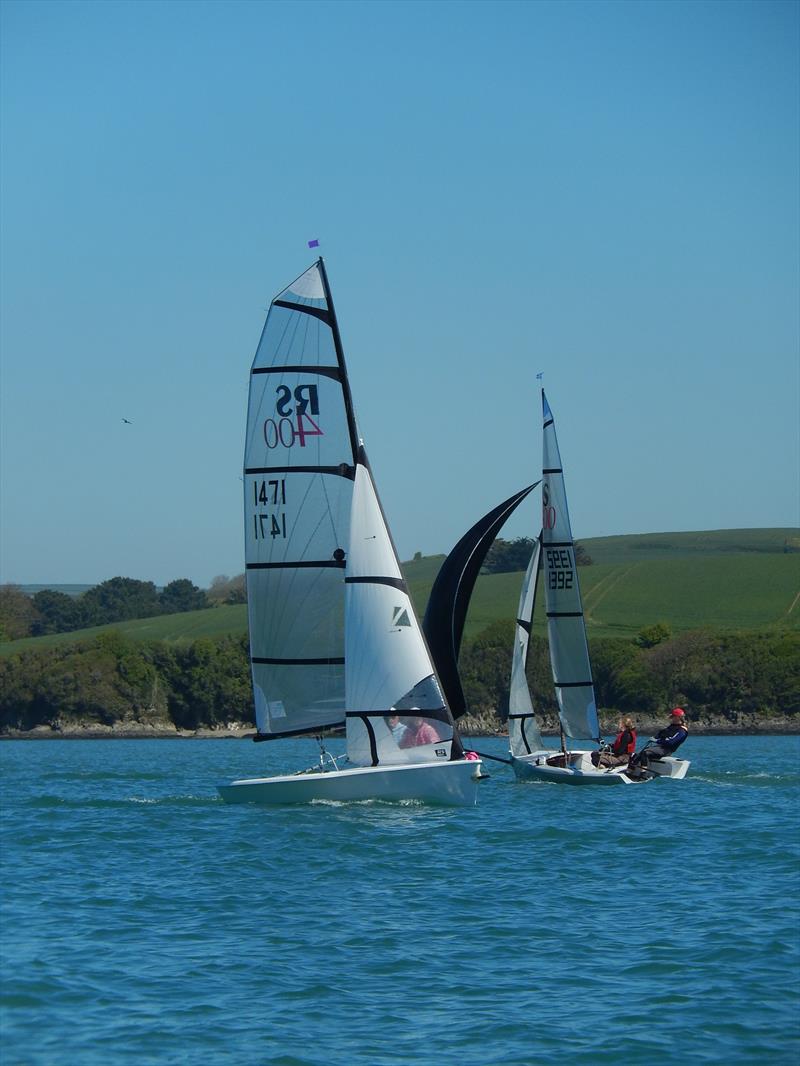 RS400 Open during the May Bank Holiday Sun Fest photo copyright Malcolm Mackley taken at Salcombe Yacht Club and featuring the RS400 class