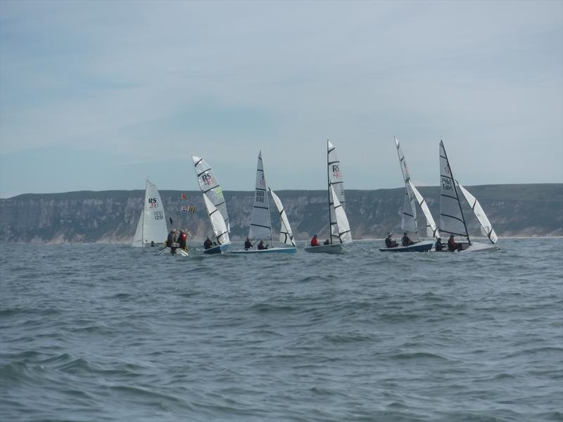 RS400s at the Filey Regatta photo copyright Roger Nunn taken at Filey Sailing Club and featuring the RS400 class