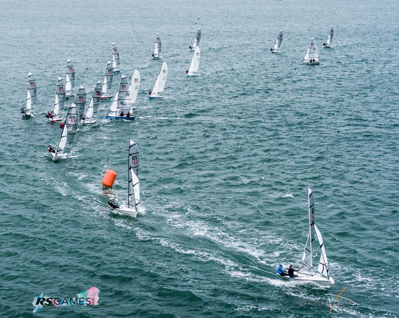 RS400 Europeans day 1 at the RS Games photo copyright Alex & David Irwin / www.sportography.tv taken at Weymouth & Portland Sailing Academy and featuring the RS400 class