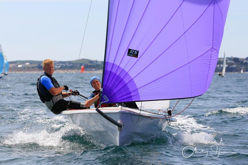 GJW Direct Abersoch Dinghy Week 2018 photo copyright Andy Green / www.greenseaphotography.co.uk taken at South Caernarvonshire Yacht Club and featuring the RS400 class
