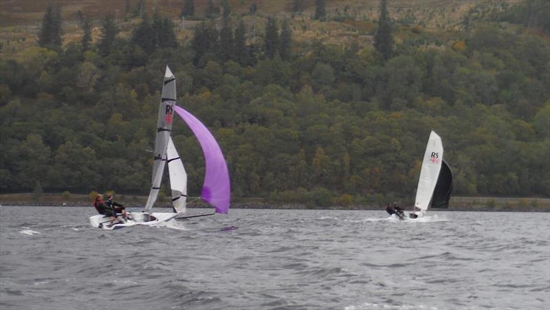 RS400 Final Fling at Loch Earn photo copyright Karen Robertson taken at Loch Earn Sailing Club and featuring the RS400 class