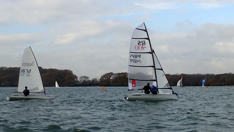 Chichester Frozen Toe Series day 2 photo copyright Tom Dobbs taken at Chichester Yacht Club and featuring the RS400 class