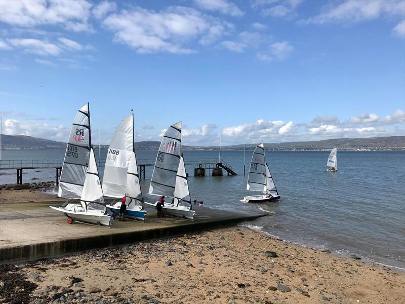 RS400s back racing on the sixth day of the RS400 Frosties Series at the Royal North of Ireland YC photo copyright Barry McCartin taken at Royal North of Ireland Yacht Club and featuring the RS400 class