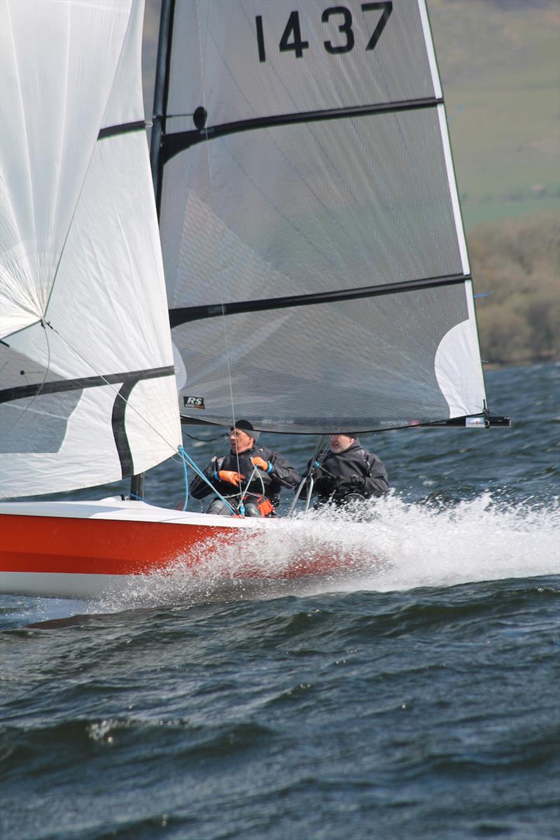 Great North Asymmetric Challenge photo copyright William Carruthers taken at Bassenthwaite Sailing Club and featuring the RS400 class