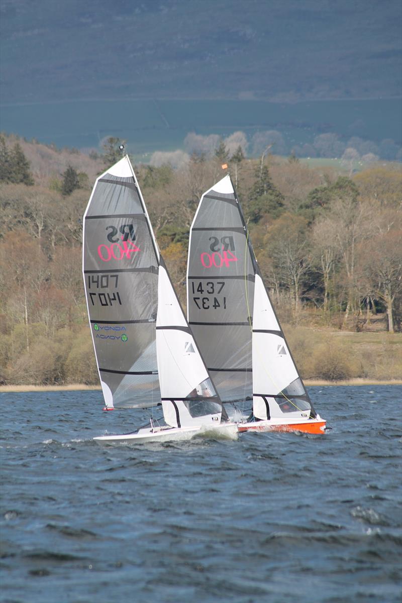 Great North Asymmetric Challenge photo copyright William Carruthers taken at Bassenthwaite Sailing Club and featuring the RS400 class