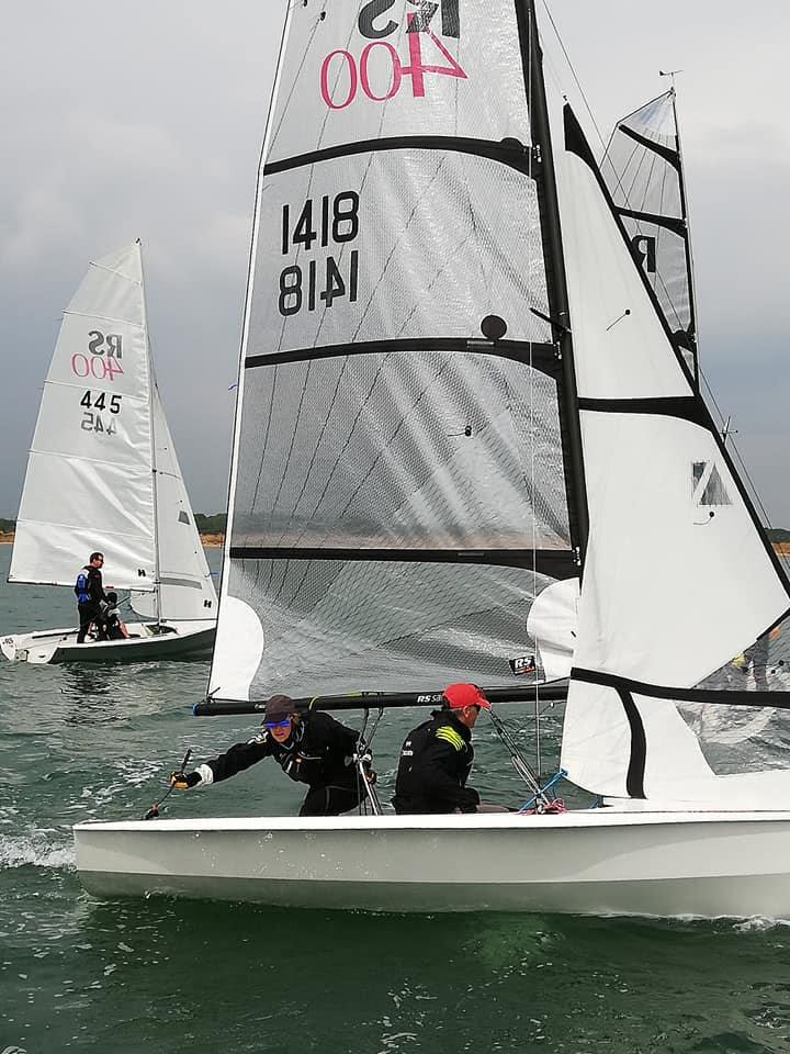 Rooster & Zest RS400 Southern Tour at Warsash photo copyright Andy Buchanan taken at Warsash Sailing Club and featuring the RS400 class